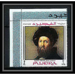 490b Fujeira MNH ** N° 224 /233 A Tableau (Painting)s) velazquez - goya - david - courbet - manet - whistler
