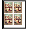 491d Manama MNH ** N° 65 / 68 B Diego Velázquez Tableau (Painting) paintings) non dentelé (Imperf) bloc 4