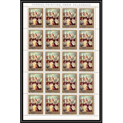 492 Manama MNH ** N° 65 / 68 A Diego Velázquez Tableau (Painting) paintings) feuilles sheets 