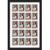 495 Manama MNH ** N° 432 / 446 B Tableau (Painting) feuilles sheets non dentelé (Imperf)