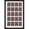 495 Manama MNH ** N° 432 / 446 B Tableau (Painting) feuilles sheets non dentelé (Imperf)