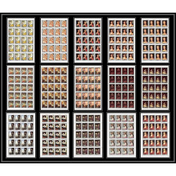 496 Manama MNH ** N° 432 / 446 A Tableau (Painting) feuilles sheets old masters botticelli veronese