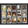 496a Manama MNH ** N° 432 / 446 A Tableau (Painting) old masters botticelli veronese tintoretto van dyck titian