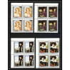 496c Manama MNH ** N° 432 / 446 A Tableau (Painting) old masters botticelli veronese tintoretto van dyck bloc 4