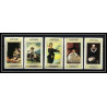 497a YAR (nord yemen) MNH ** N° 602 / 606 A Tableau (Painting) spanish masters Vélasquez ribera murillo goya