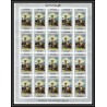 498 YAR (nord yemen) MNH ** N° 607 / 611 B tableaux painting spanish masters feuilles sheets cote 325 non dentelé imperf