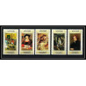 499a YAR (nord yemen) MNH ** N° 582 / 586 A Tableau (Painting) flemish masters rubens bruegel van dyck orley
