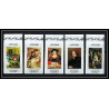 500b YAR (nord yemen) MNH ** N° 587 / 591 B Tableau tableaux painting flemish masters non dentelé (Imperf) rubens