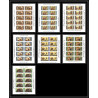 504 Ajman MNH ** N° 158 /163 B Tableau (Painting)s by arab masters feuilles sheets non dentelé (Imperf)