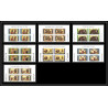 504c Ajman MNH ** N° 158 /163 B Tableau (Painting)s by arab masters non dentelé (Imperf) bloc 4