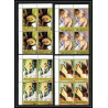 506b Fujeira MNH ** N° 1265 / 1270 A bloc 4 Tableau (Painting) nus nude Edgar Degas france