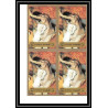 506e Fujeira MNH ** N° 1265 / 1270 B Tableau (Painting) nus nude Degas france non dentelé (Imperf) Bloc 4