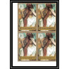 506e Fujeira MNH ** N° 1265 / 1270 B Tableau (Painting) nus nude Degas france non dentelé (Imperf) Bloc 4