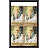 506f Fujeira MNH ** N° 1265 / 1270 B Tableau (Painting) nus nude Degas france non dentelé (Imperf) Bloc 4