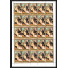 506J Fujeira MNH ** N° 1265 / 1270 A Tableau (Painting) nus nude Edgar Degas france feuilles sheets