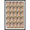 506J Fujeira MNH ** N° 1265 / 1270 A Tableau (Painting) nus nude Edgar Degas france feuilles sheets