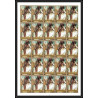 506k Fujeira MNH ** N° 1265 / 1270 B Tableau tableaux painting nus nude Degas Non dentelé imperf feuilles sheets