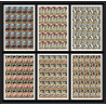 506l Fujeira MNH ** N° 1272 / 1277 A Tableau (Painting) nus nude Paul Gauguin france feuilles sheets 