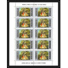 507 Ajman MNH ** N° 176 / 179 A tableaux asian paintings masters feuilles sheets hideyori bahari sin yun bok ma yuan