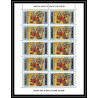 507 Ajman MNH ** N° 176 / 179 A tableaux asian paintings masters feuilles sheets hideyori bahari sin yun bok ma yuan