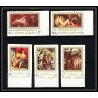 508c Fujeira MNH ** N° 864 / 868 B non dentelé (Imperf) nus nude paintings Tableau tableaux rubens veronese 