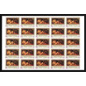 508f Fujeira MNH ** N° 864 / 868 B non dentelé (Imperf) nus nude paintings Tableau tableaux rubens feuilles sheets