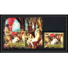 511 Fujeira MNH ** Bloc N° 122 A bloc titian Diana and Actaeon (calisto) NUS nude Tableau (Painting)