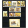 512a Yemen kingdom MNH ** N° 355 / 364 A + Bloc N° 46 peinture asie Tableau tableaux asian paintings chichang kiyomitsu