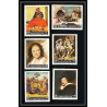 514a Yemen kingdom MNH ** N° 290 / 295 B Tableau (Painting) non dentelé (Imperf) van gogh rubens murillo 