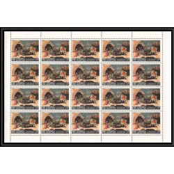 515 Yemen kingdom MNH ** N° 290 / 295 A Tableau (Painting) feuilles sheets frans hals van gogh rubens raphael