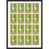 526 Fujeira MNH ** N° 846 / 850 B sculptures rodin michelangelo carpeaux feuilles sheets non dentelé (Imperf)