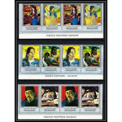 526a YAR (nord yemen) MNH ** N° 630 / 639 A Tableau (Painting) Paul Gauguin