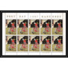 526c Sharjah MNH ** N° 350 / 352 A feuilles sheets Tableau (tableaux japanese paintings) hiroshige utamaro harunobu