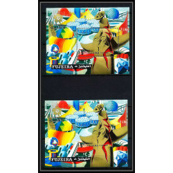 526g Fujeira MNH ** Bloc N° 26 A / B expo 70 osaka exposition universellenon dentelé (Imperf) japon japan