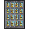 527 YAR (nord yemen) MNH ** N° 1040 / 1045 A Toutankhamon (Tutankhamun) egypt (Egypte) feuilles sheets