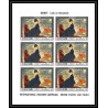 533 Ras Al Khaima MNH ** N° 230 A / B Édouard Manet peinture (painting) feuilles sheets non dentelé (Imperf)