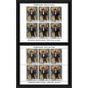 533i Ras Al Khaima MNH ** N° 237 A / B Toulouse-Lautrec (painting) feuilles sheets non dentelé (Imperf)