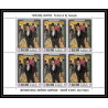 533i Ras Al Khaima MNH ** N° 237 A / B Toulouse-Lautrec (painting) feuilles sheets non dentelé (Imperf)