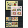 537b Ajman MNH ** N° K /S 116 A + bloc A / B 9 A Postage stamp exhibition London 1965 (londres) Overprint new currency