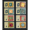 537b Ajman MNH ** N° K /S 116 A + bloc A / B 9 A Postage stamp exhibition London 1965 (londres) Overprint new currency