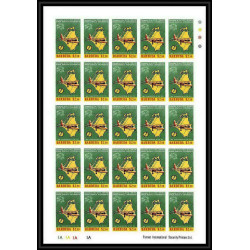583 Discount Barbuba MNH ** Mi 182/184 B Scott 167/169 non dentelé (Imperf) Centenary of UPU avion plane feuilles sheets