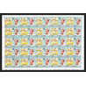 589c Nukufetau tuvalu MNH ** 1985 Mi 23-30 Sc 20 / 23 Bloc 4 Cricket Set Overprint specimen Proof feuilles sheets