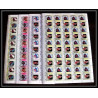 590c Nukufetau tuvalu MNH ** 1985 N° 44 / 47 Elizabeth Queen Mother Overprint specimen Proof feuilles sheets