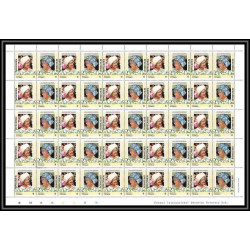 590c Nukufetau tuvalu MNH ** 1985 N° 44 / 47 Elizabeth Queen Mother Overprint specimen Proof feuilles sheets