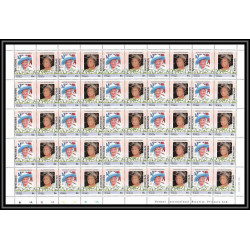 590c Nukufetau tuvalu MNH ** 1985 N° 44 / 47 Elizabeth Queen Mother Overprint specimen Proof feuilles sheets