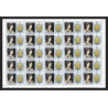 591c Nukufetau tuvalu MNH ** 1985 SC 51-55 MI 55-62 queen mother Overprint specimen Proof feuille sheet