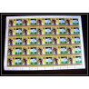 593c Nui tuvalu MNH ** 1985 MI N° 37- 44 Sc N° 41- 44 Cricket Overprint specimen Proof feuilles sheets