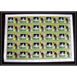 593c Nui tuvalu MNH ** 1985 MI N° 37- 44 Sc N° 41- 44 Cricket Overprint specimen Proof feuilles sheets