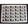 593c Nui tuvalu MNH ** 1985 MI N° 37- 44 Sc N° 41- 44 Cricket Overprint specimen Proof feuilles sheets