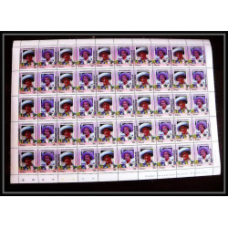 594c Nui tuvalu MNH ** Mi 45-52 Sc 49/52 british royal family queen mother Overprint specimen Proof feuilles sheets
